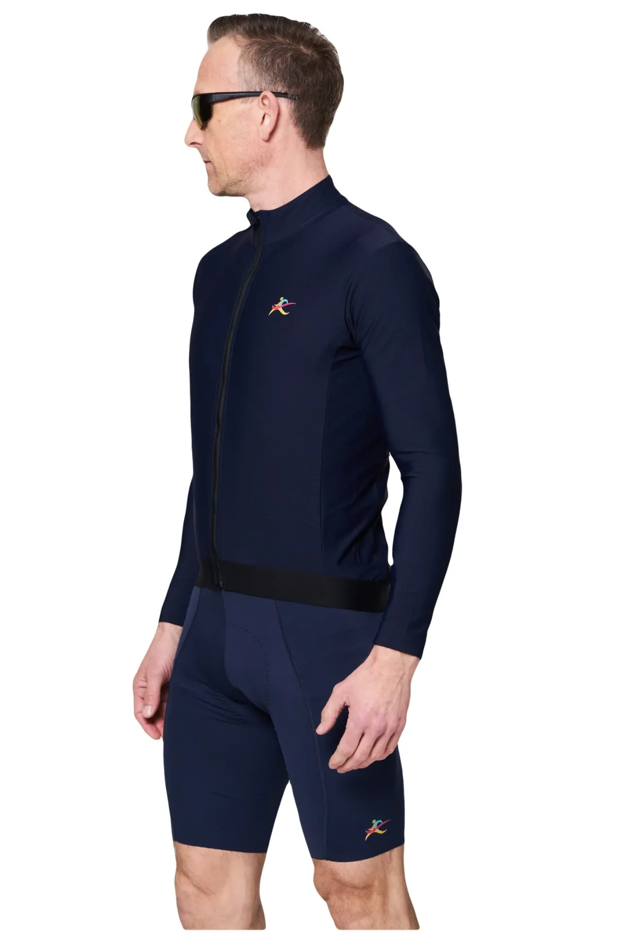 Makisen Cycling Jacket - Blue-Black